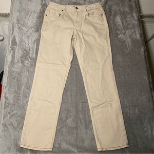 Tommy Bahama Cream Straight Men Jeans Size 34x34